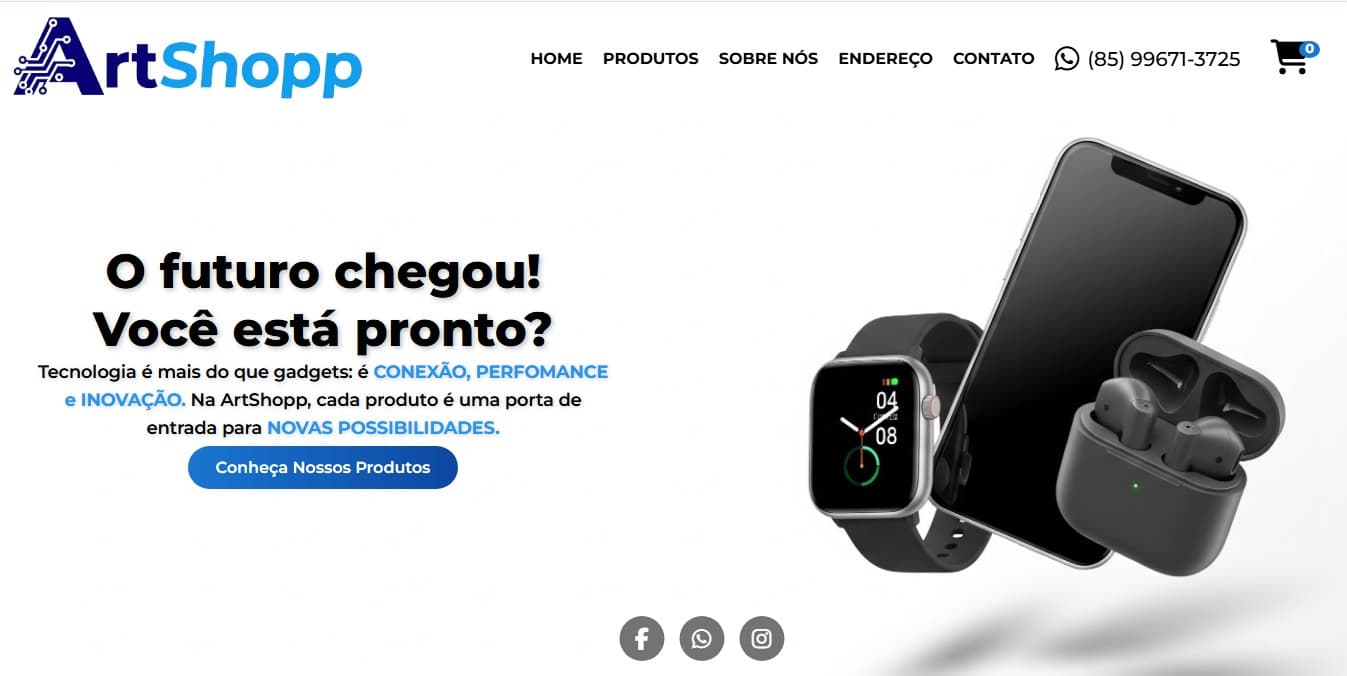 Loja Virtual ArtShopp